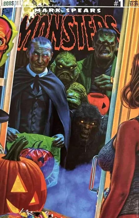 Mark Spears Monsters #1 (2024) 2nd Print Trick or Treat Mole Error
